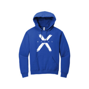 Belmo White X Royal Blue Hoodie
