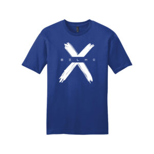 Belmo White X Blue T-Shirt