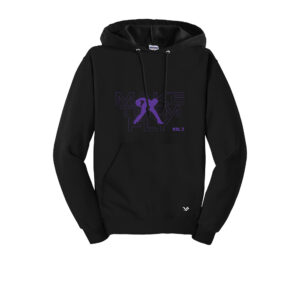 Limited Edition Make Them Fly Vol 2 Screen Black Purple Hoodie