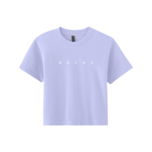 Belmo Embroidered Heavyweight Women's Boxy Crop Tee